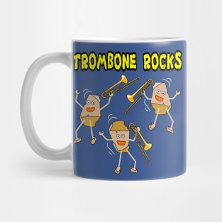 Three Trombone Rocks Mug